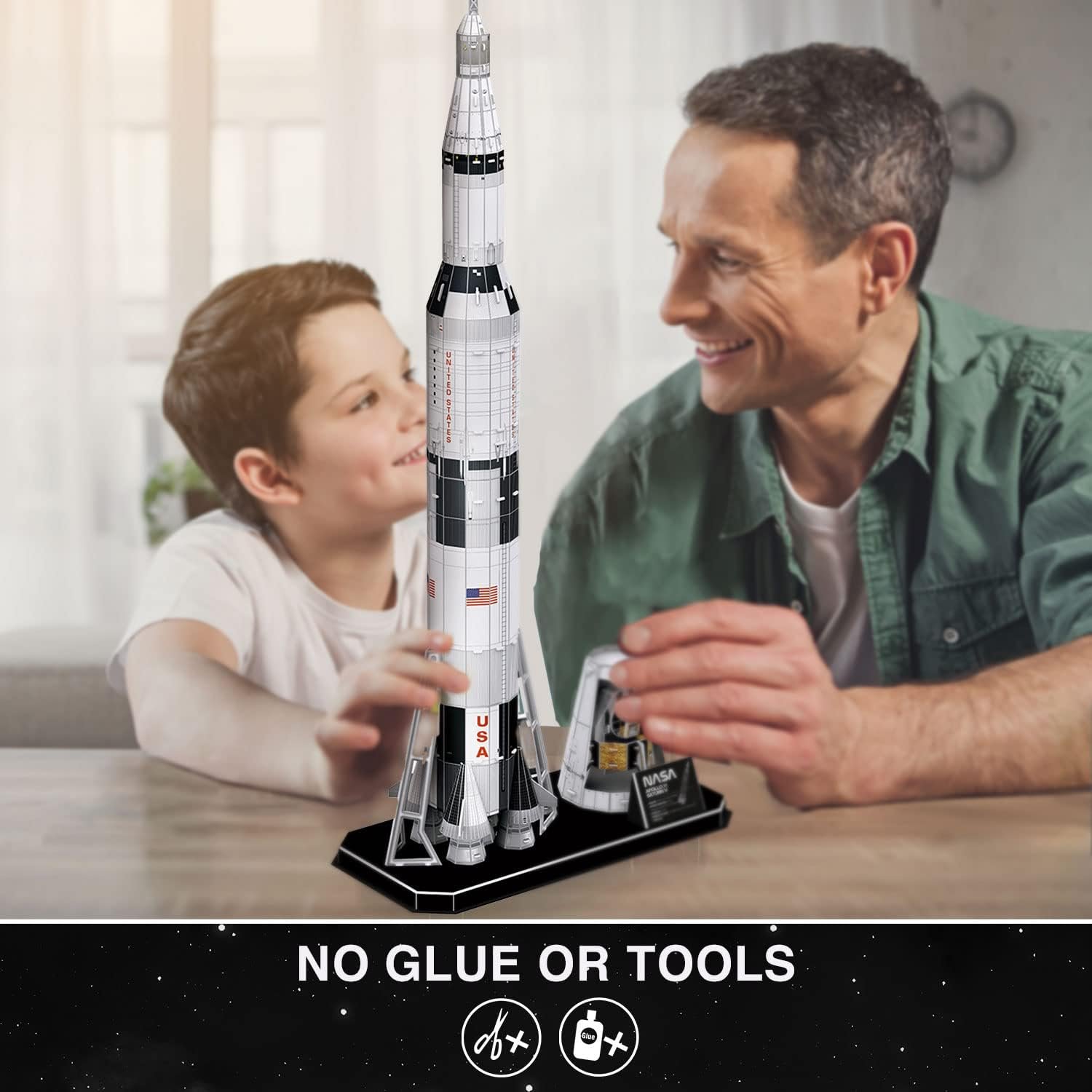 Puzzle NASA Saturno V 1000 piezas